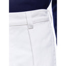 Pantalones chinos de sarga de algodón - Blanco