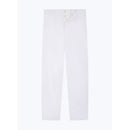 Pantalones chinos de sarga de algodón - Blanco