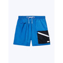 Short De Bain En Tissu Technique - Bleu