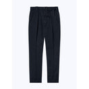 Pantalón Liso De Gabardina - Azul Marino
