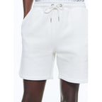 Fursac - Short En Jersey De Coton - Blanc