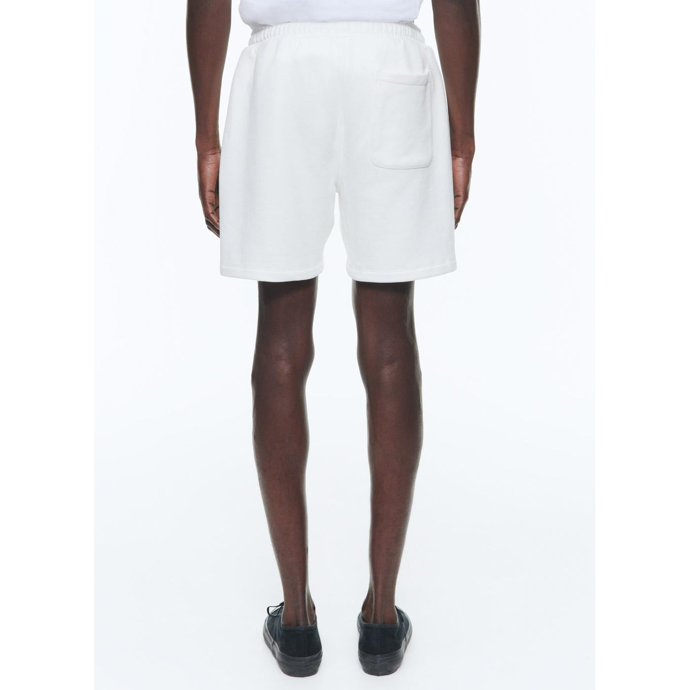 Fursac - Short En Jersey De Coton - Blanc