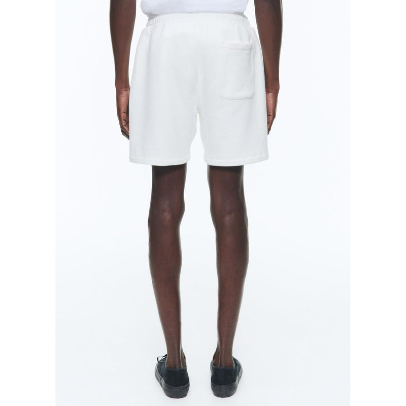 Short En Jersey De Coton - Blanc