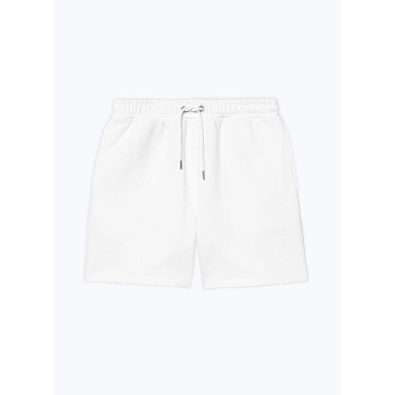 Short En Jersey De Coton - Blanc