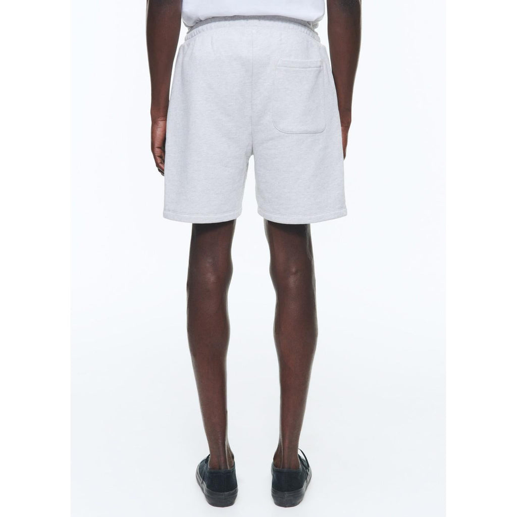 Fursac - Short En Jersey De Coton - Gris