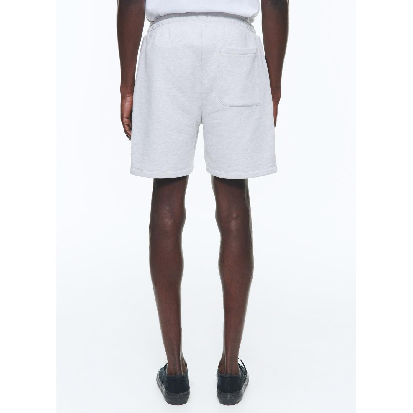 Fursac - Short En Jersey De Coton - Gris