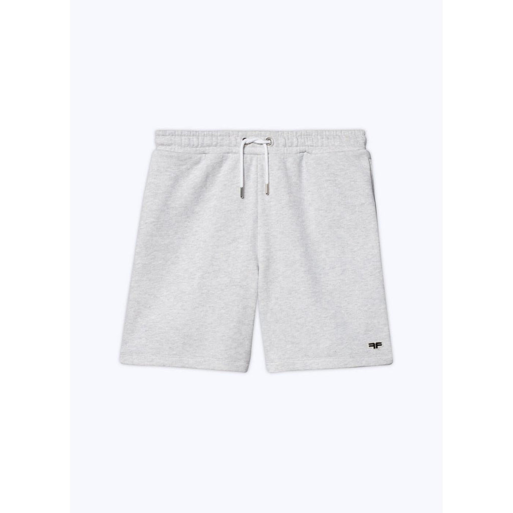 Fursac - Short En Jersey De Coton - Gris