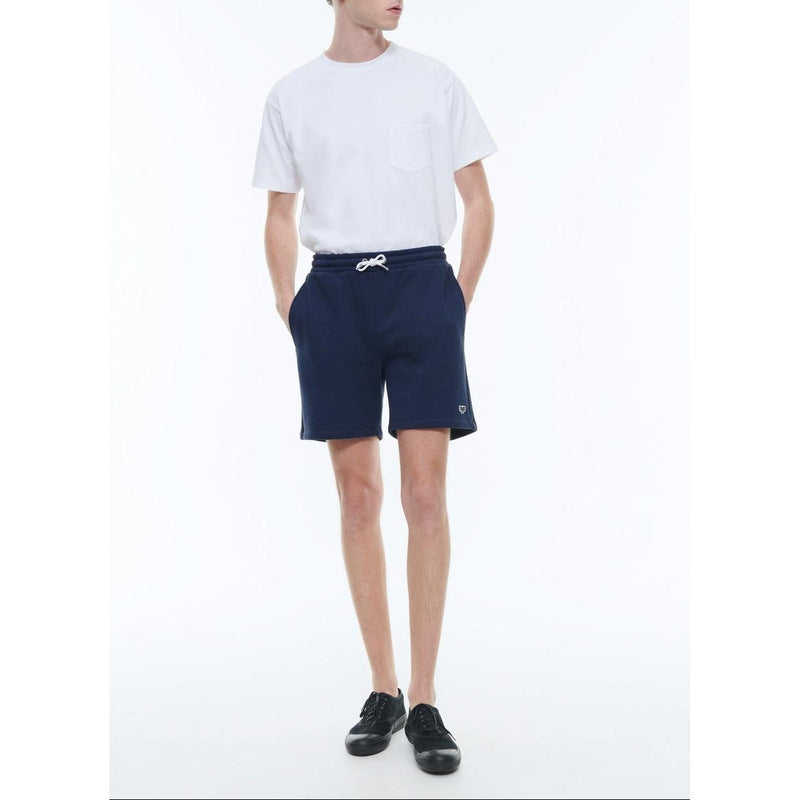 Cotton Jersey Shorts - Blue