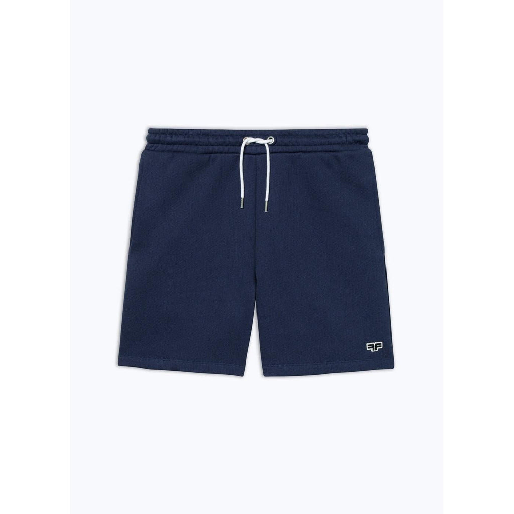 Fursac - Short En Jersey De Coton - Bleu