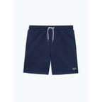 Fursac - Short En Jersey De Coton - Bleu