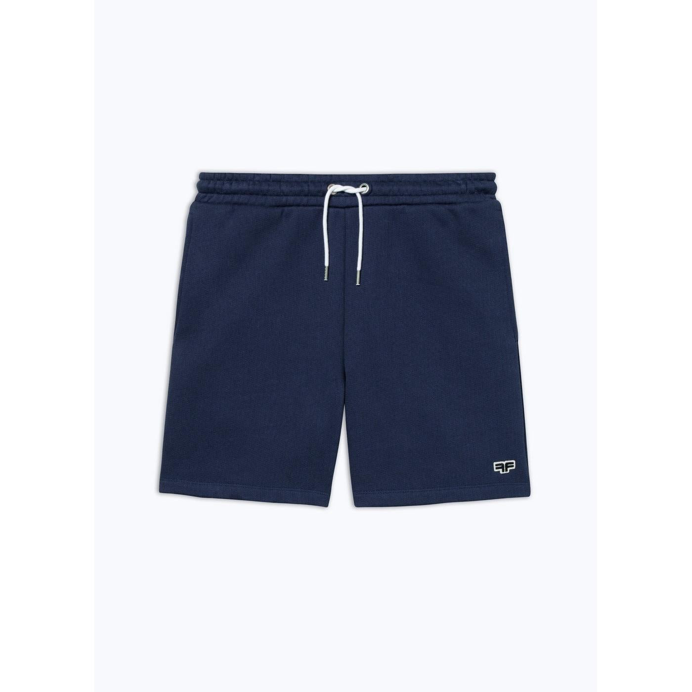Fursac - Short En Jersey De Coton - Bleu