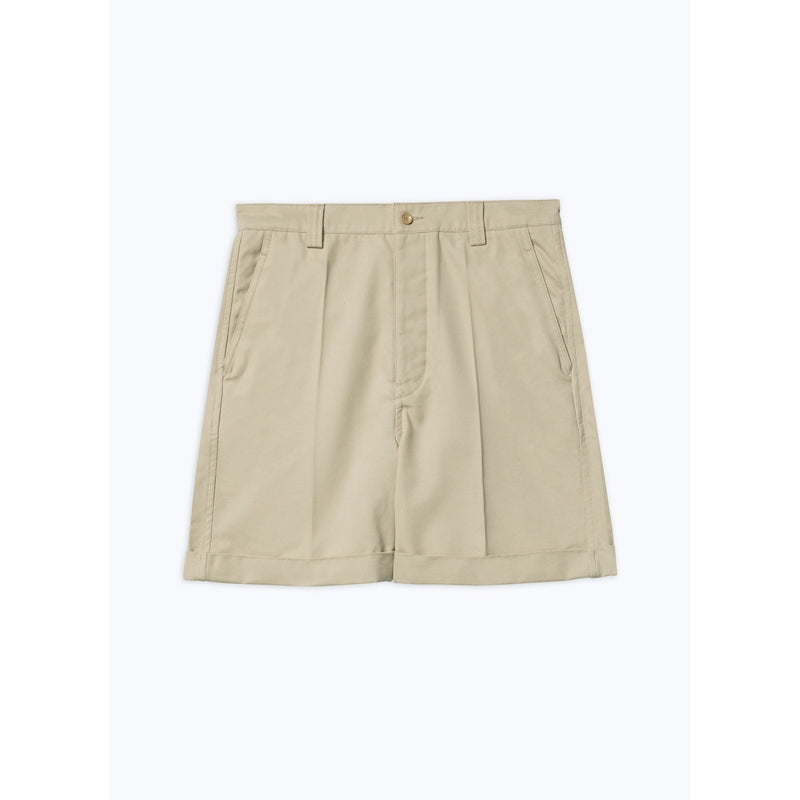 Fursac - Bermudas de lona de algodón - Beige