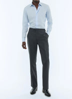 Pantalon Flare En Fresco - Acier