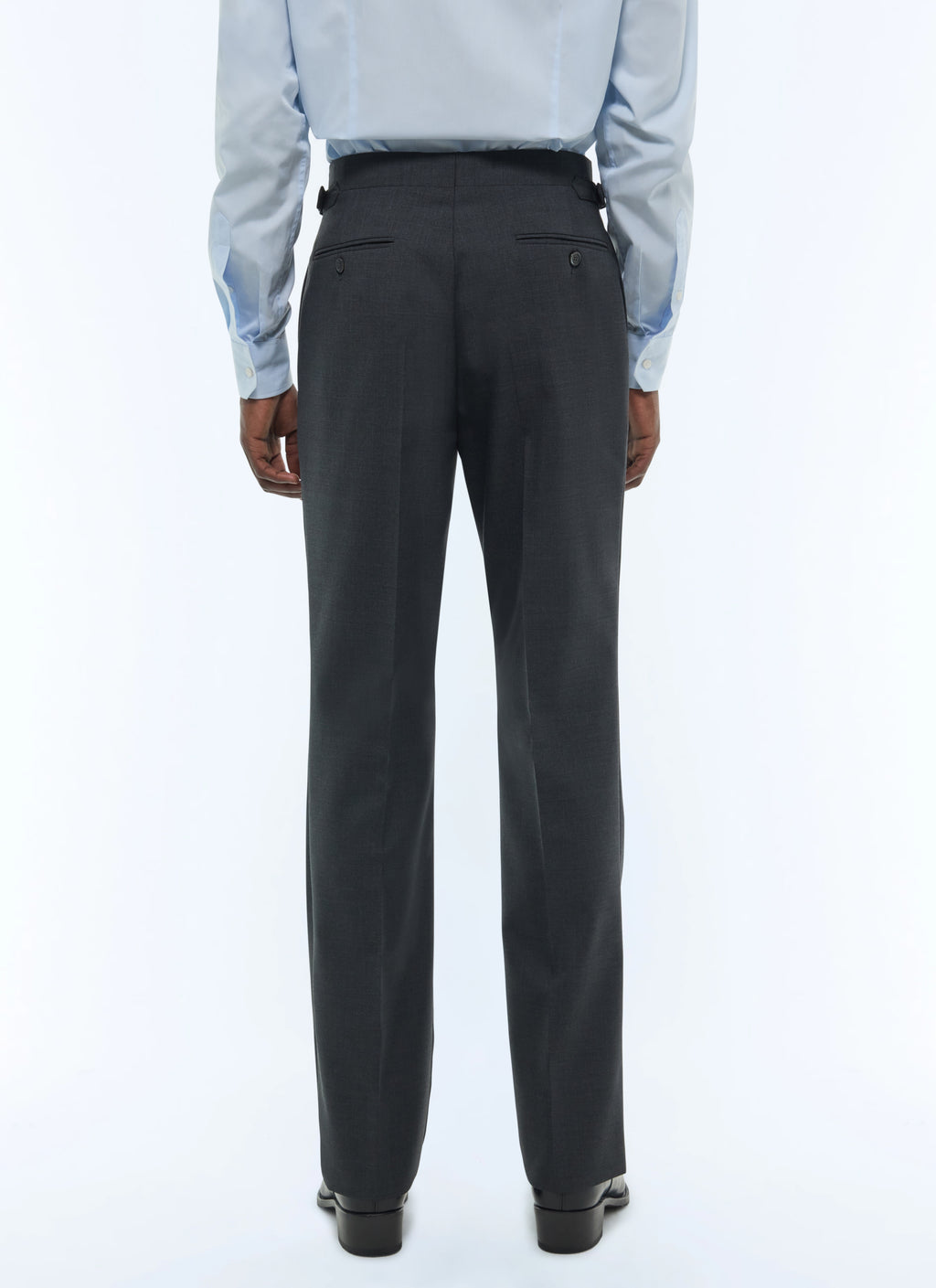 Pantalon Flare En Fresco - Acier