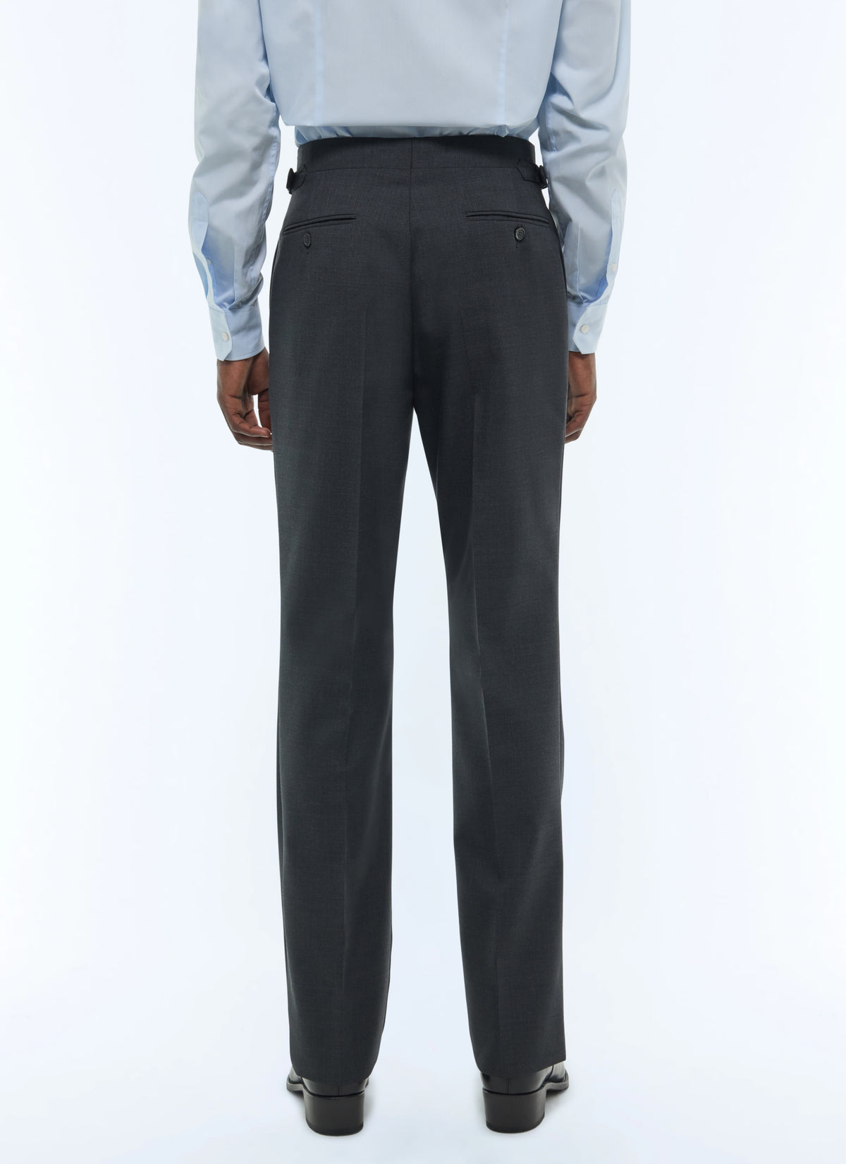 Pantalon Flare En Fresco - Acier