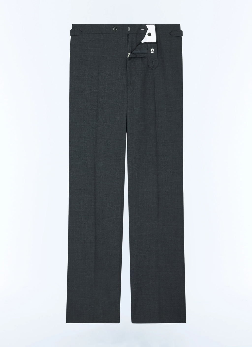 Pantalon Flare En Fresco - Acier