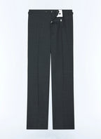 Pantalon Flare En Fresco - Acier