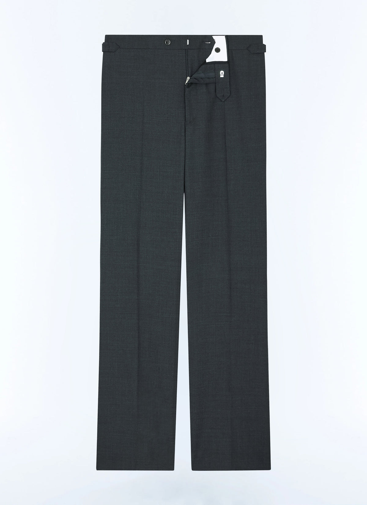Pantalon Flare En Fresco - Acier