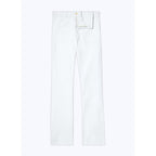 Pantalones con bolsillo de parche - Blanco