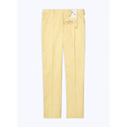 Fursac - Chino Ajusté En Coton Biologique - Jaune Pâle