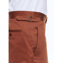 Chino Ajusté En Coton Biologique - Camel