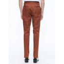 Fitted Chinos In Organic Cotton - Camel