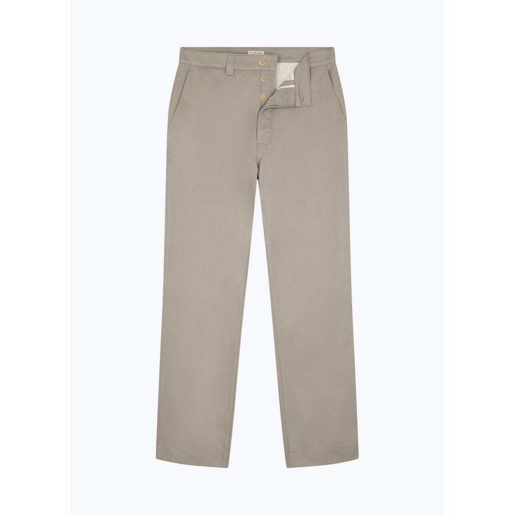 Pantalon Chino En Twill De Coton - Beige