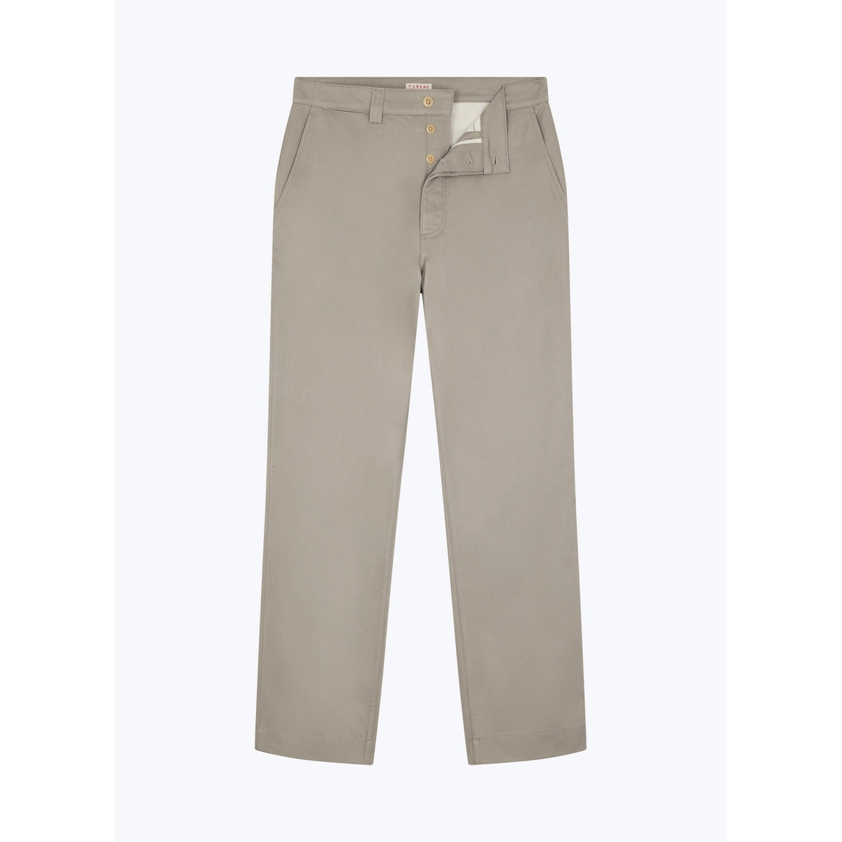 Pantalon Chino En Twill De Coton - Beige
