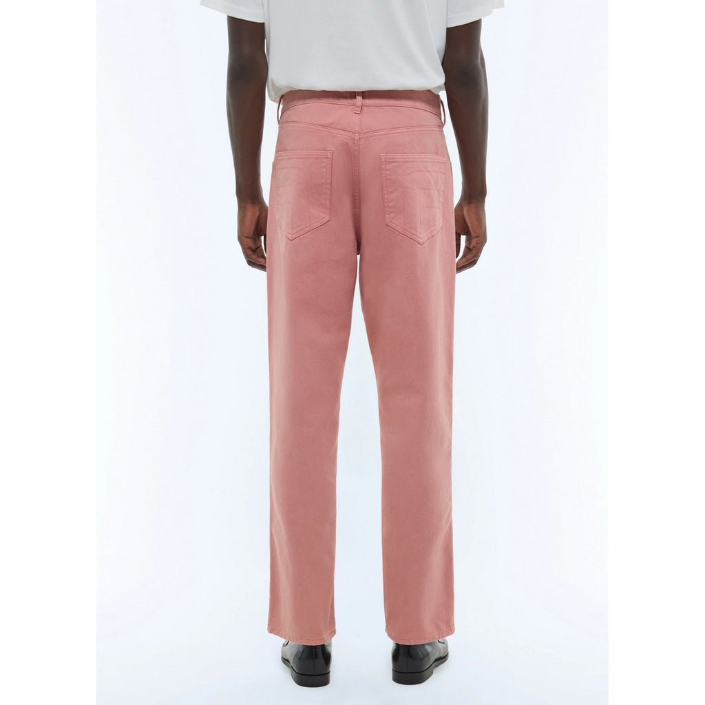 5-Pocket Cotton Twill Trousers - Pink