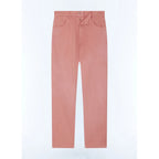 5-Pocket Cotton Twill Trousers - Pink
