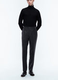 Pantalon En Tweed - Anthracite