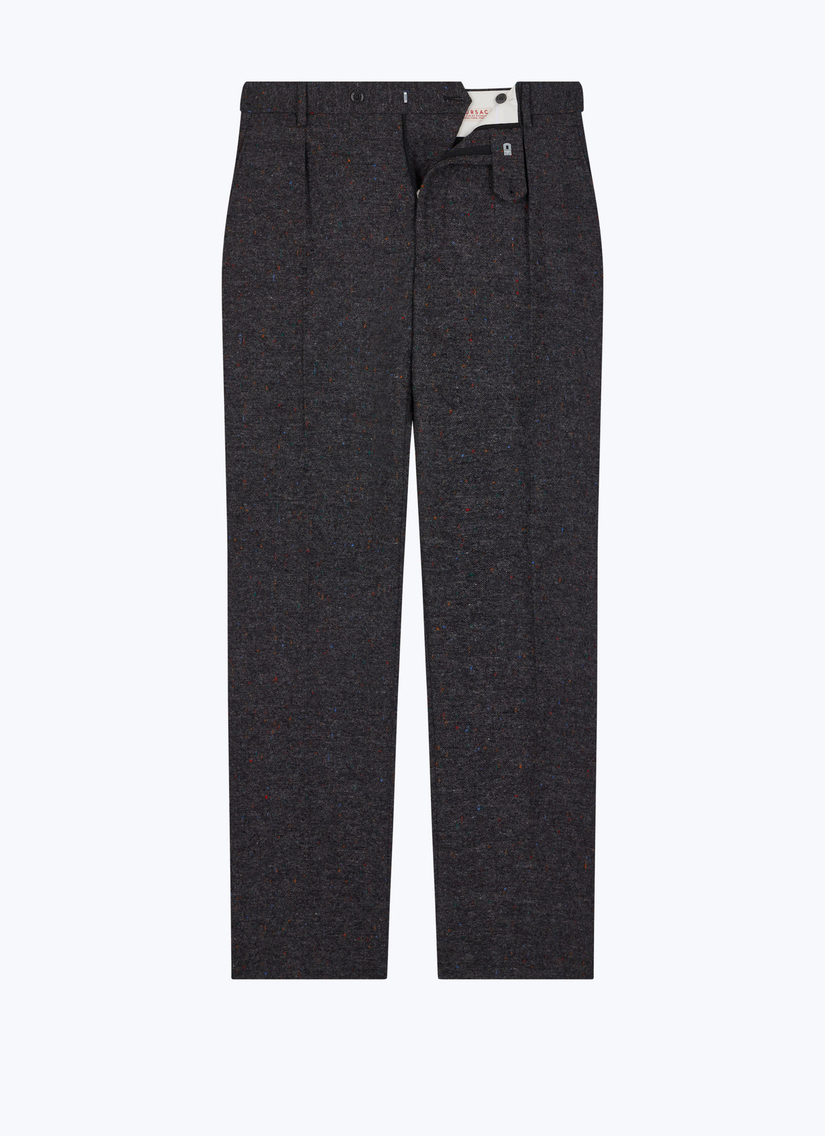 Pantalon En Tweed - Anthracite