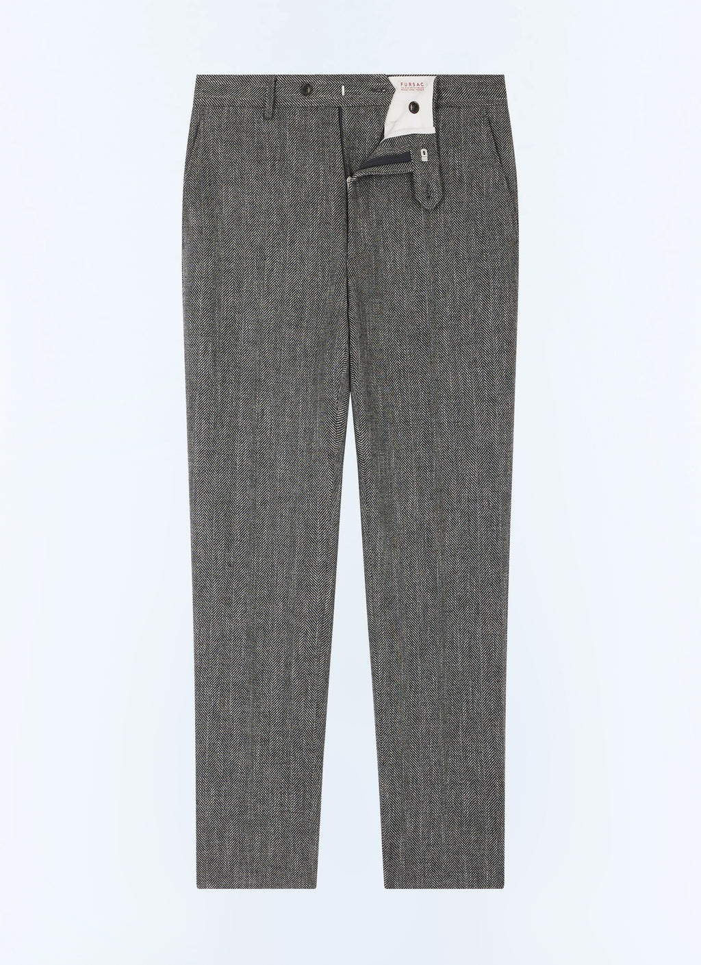 Pantalon À Chevrons - Acier