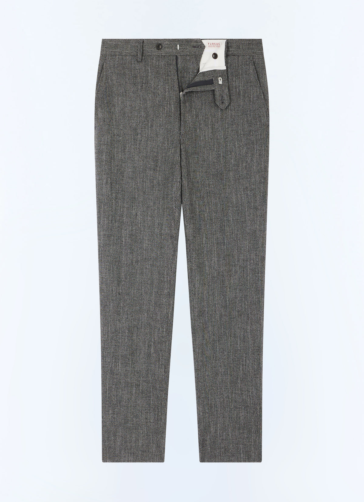 Pantalon À Chevrons - Acier