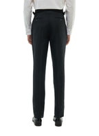 Pantalon En Lin Sans Pinces - Noir