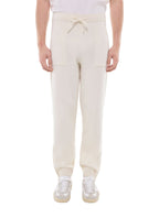 Pantalon De Jogging En Maille - Écru