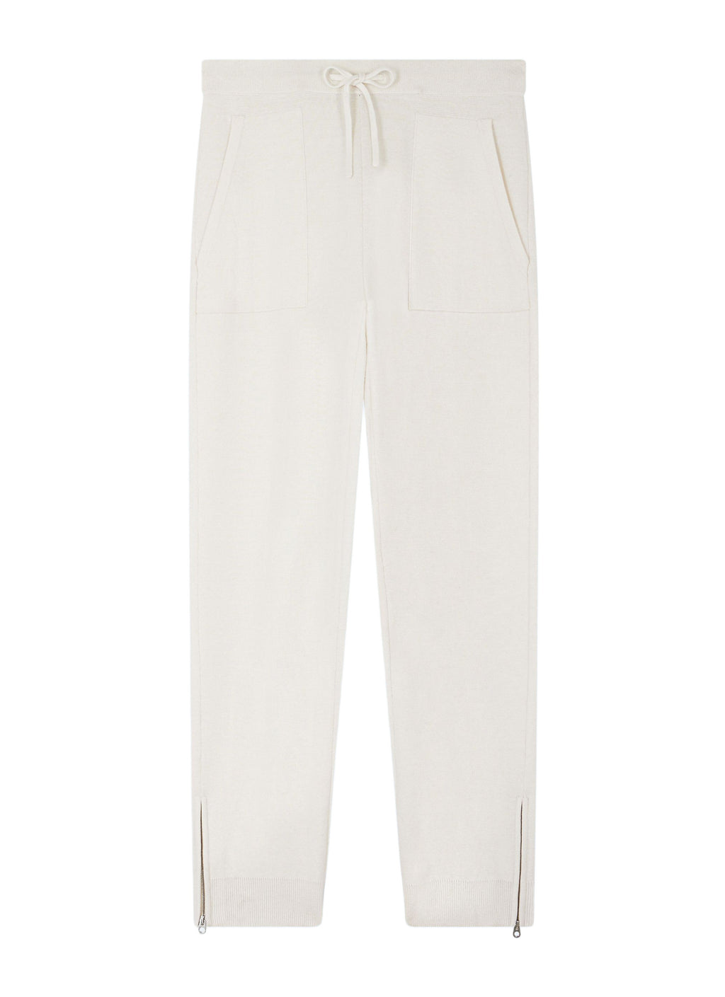 Pantalon De Jogging En Maille - Écru