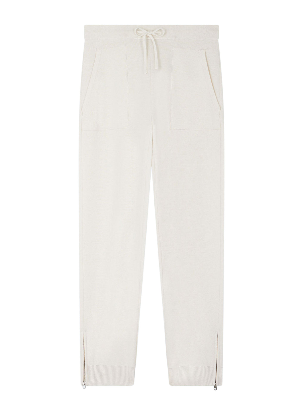 Pantalon De Jogging En Maille - Écru