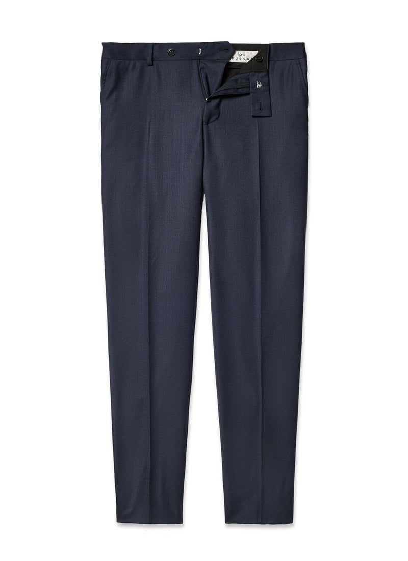 Fursac - Twill Faux Uni Suit Pants - Carbon