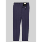 Fursac - Pantalón de traje I-Travel en lona efecto "Jersey" - Carbono