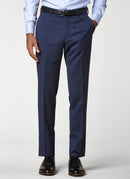 Fursac - Serge Suit Pants Changing Blue I-Stretch - Petrole