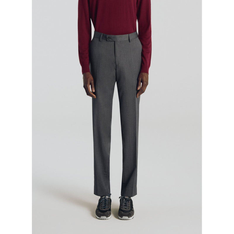 Fursac - Grey Wool Serge Trousers