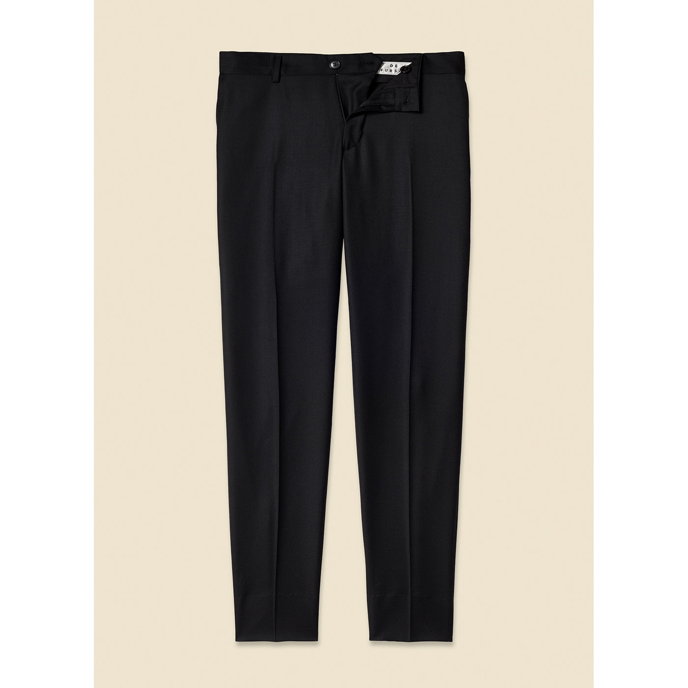 Fursac - Pantalón slim fit - Negro