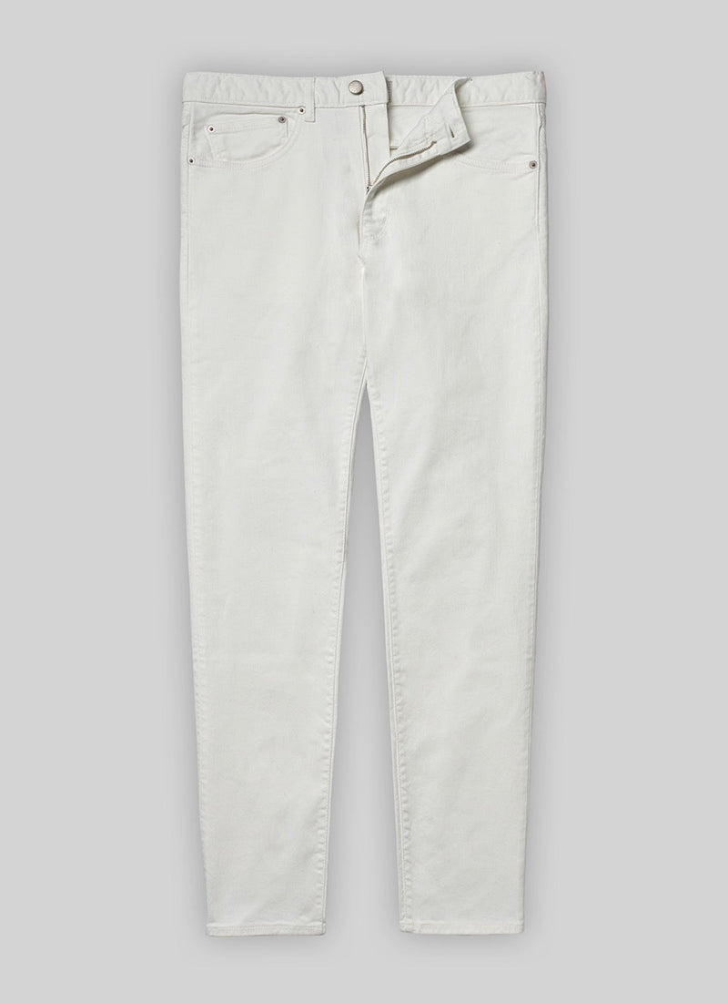 Fursac - Jean En Denim De Coton - Blanc - Homme