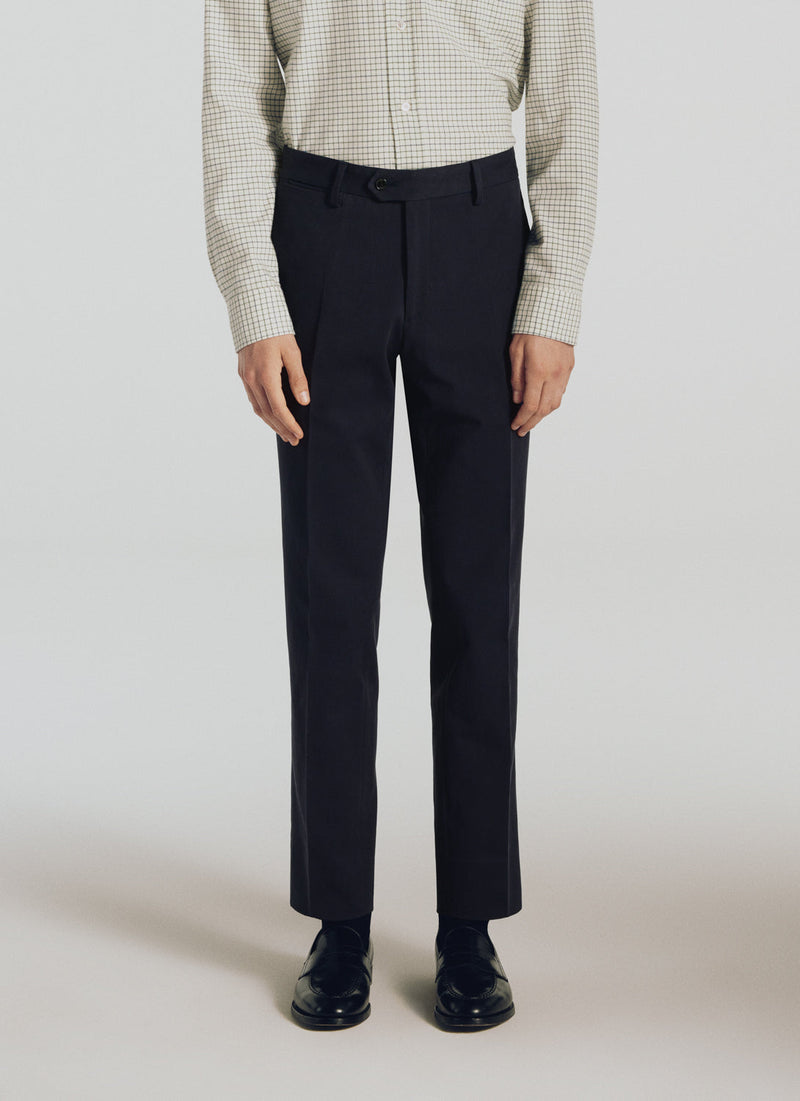 Fursac - Gots Stretch Cotton Gabardine Chino - Carbon