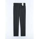 Pantalon Gris En Toile De Laine Fresco - Gris