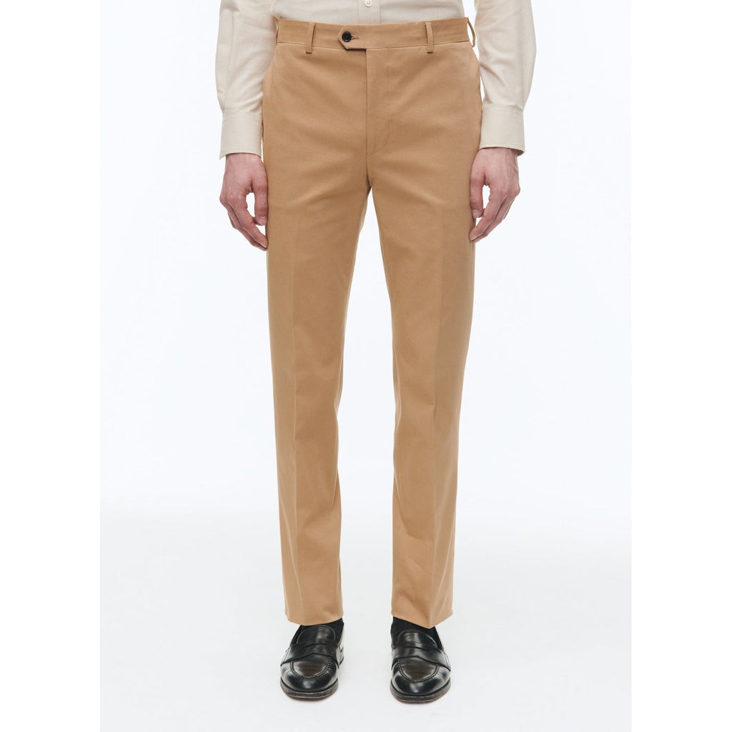 Pantalón de lona de algodón - Beige