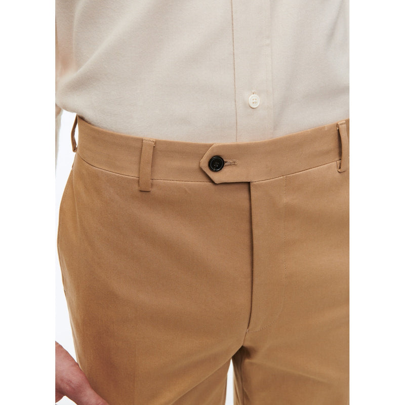 Pantalón de lona de algodón - Beige
