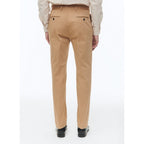 Pantalón de lona de algodón - Beige