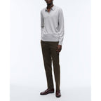 Fursac - Chino En Gabardine De Coton - Chocolat - Homme